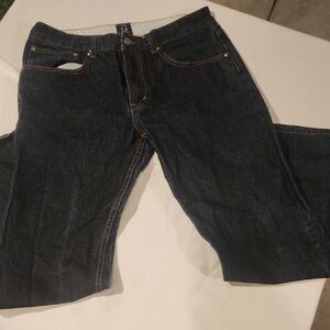 Men's Straight Jeans - Dark Blue